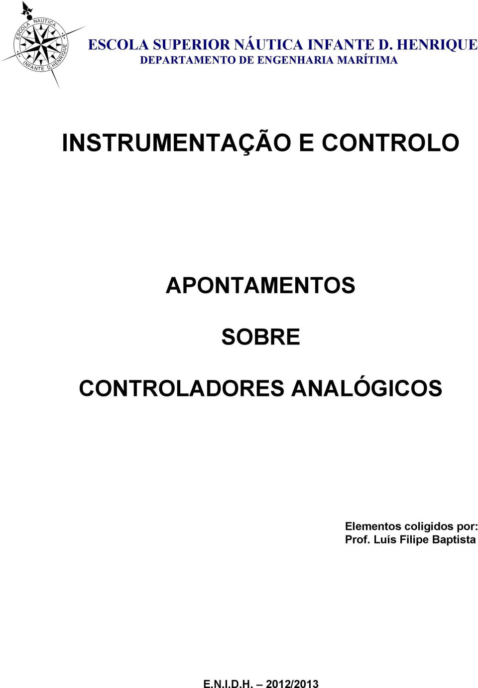 INSTUMENTAÇÃO E CONTOLO APONTAMENTOS SOBE