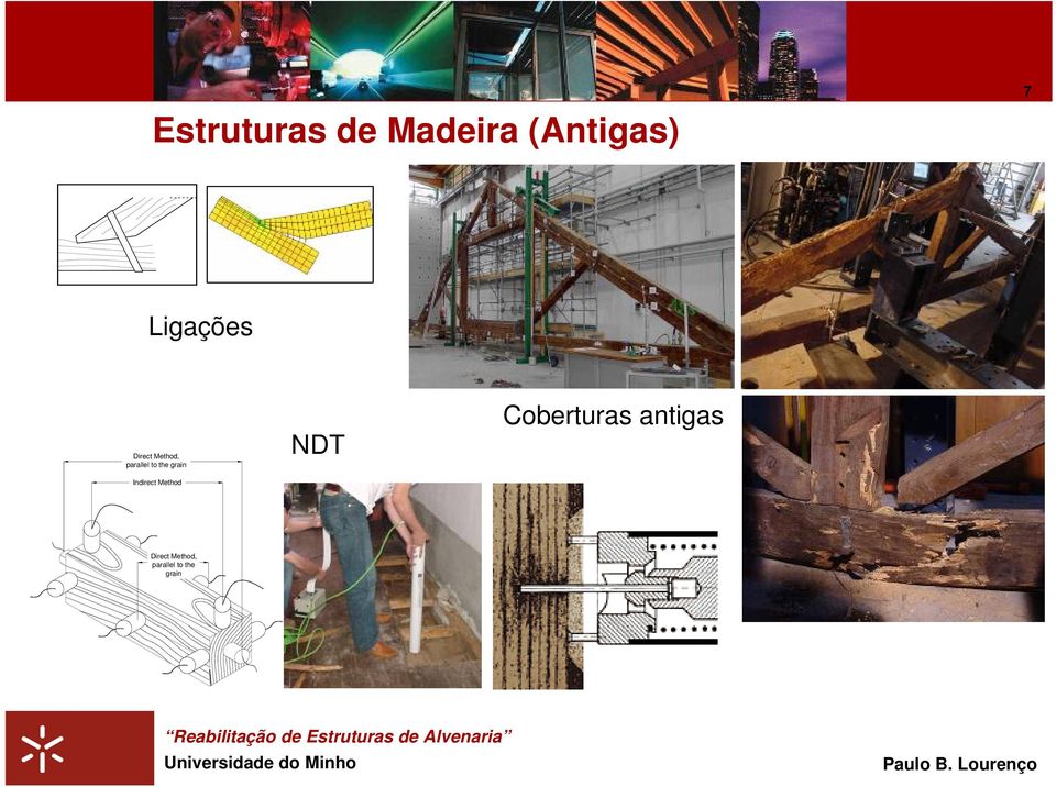 the grain Indirect Method NDT