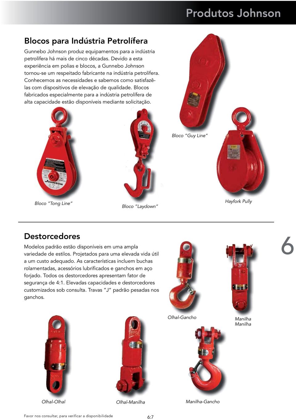 Conhecemos as necessidades e sabemos como satisfazêlas com dispositivos de elevação de qualidade.