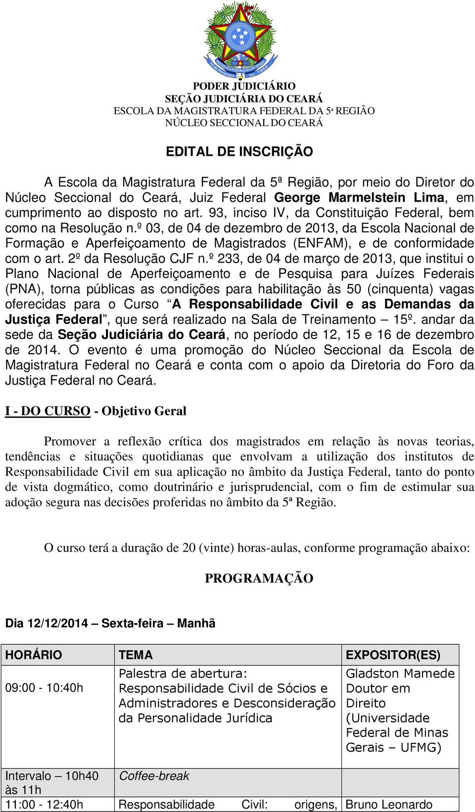 2º da Resolução CJF n.