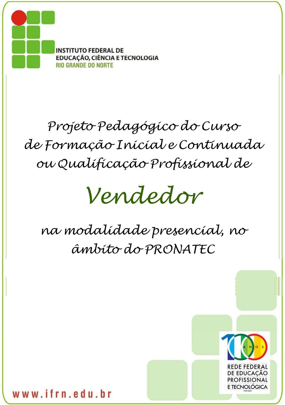 Qualificação Profissional de Vendedor