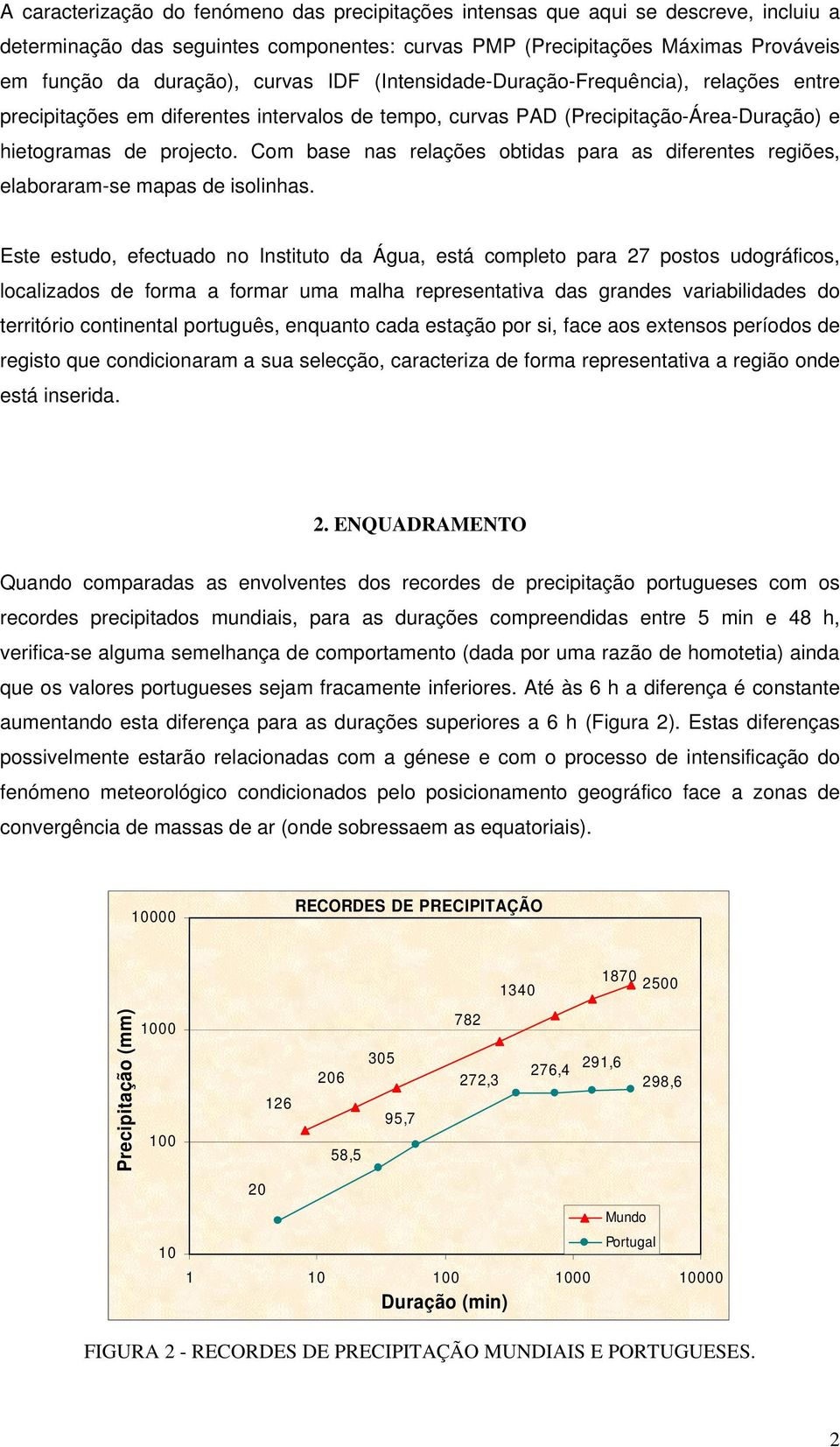 Com base nas relações obtidas para as diferentes regiões, elaboraram-se mapas de isolinhas.