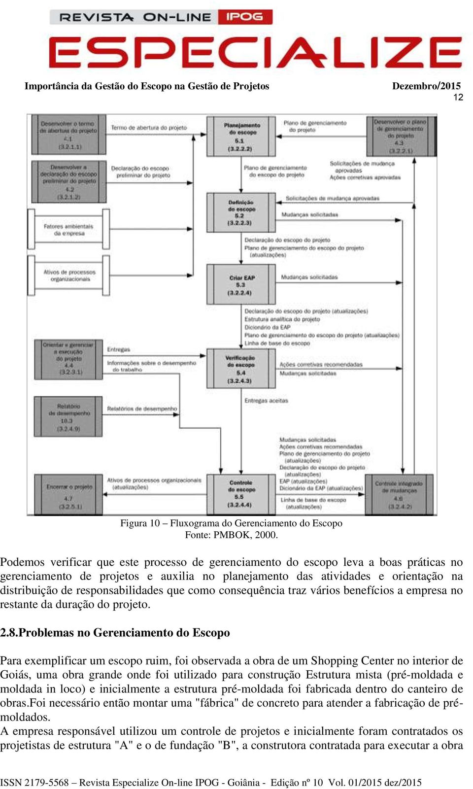 responsabilidades que como consequência traz vários benefícios a empresa no restante da duração do projeto. 2.8.