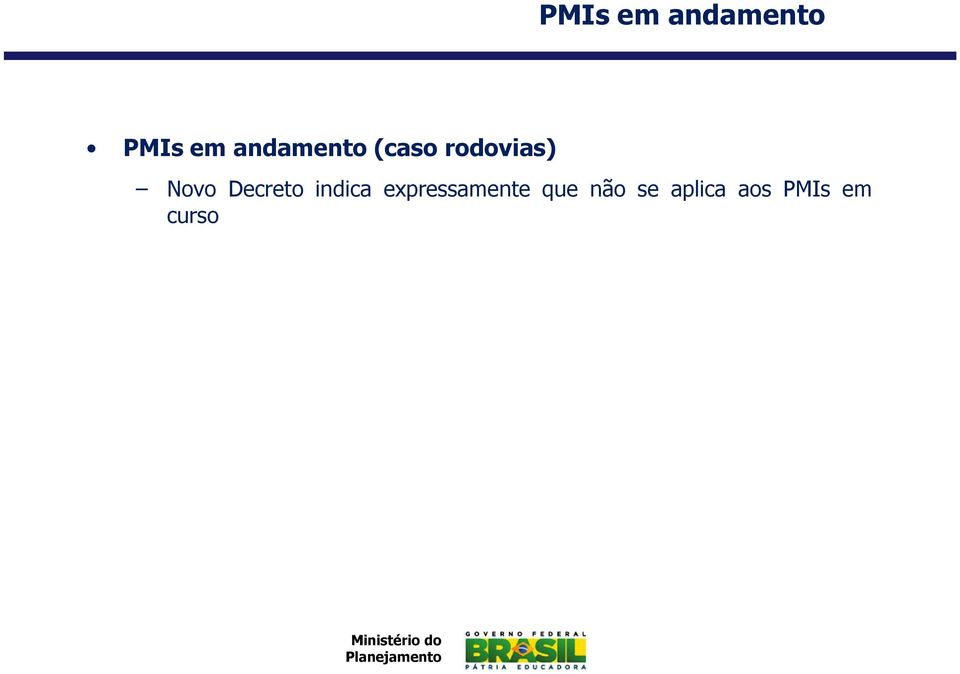 Decreto indica expressamente