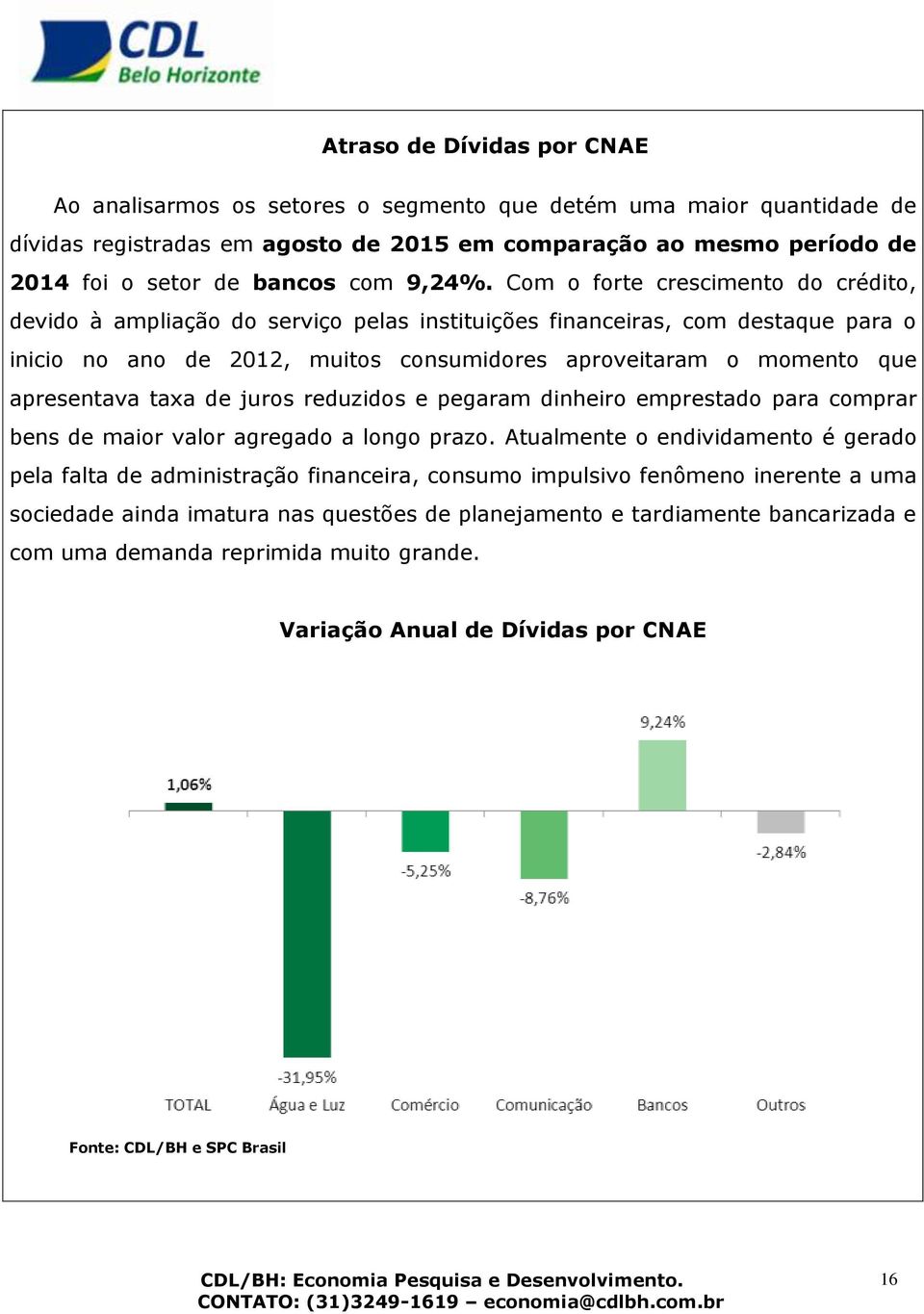 Com o forte crescimento do crédito, devido à ampliação do serviço pelas instituições financeiras, com destaque para o inicio no ano de 2012, muitos consumidores aproveitaram o momento que