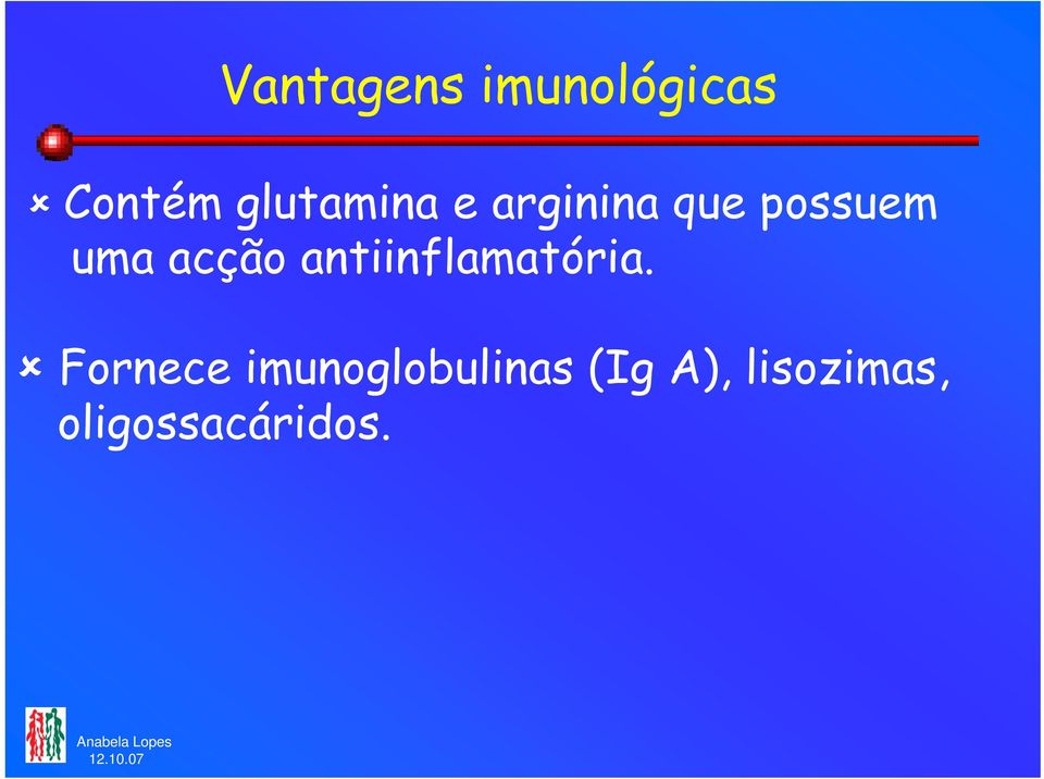 acção antiinflamatória.