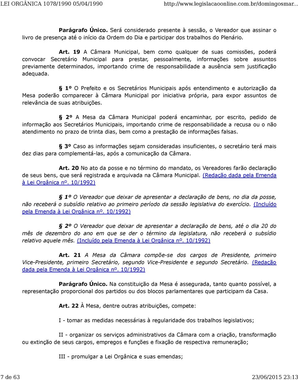 responsabilidade a ausência sem justificação adequada.