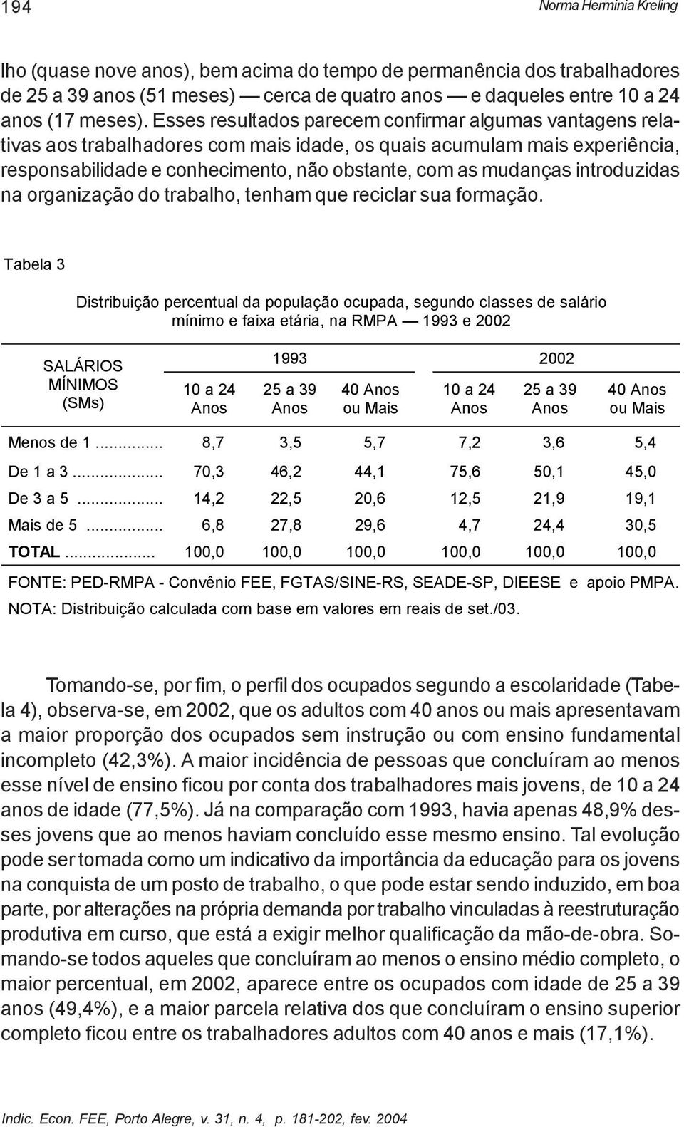 introduzidas na organização do trabalho, tenham que reciclar sua formação.