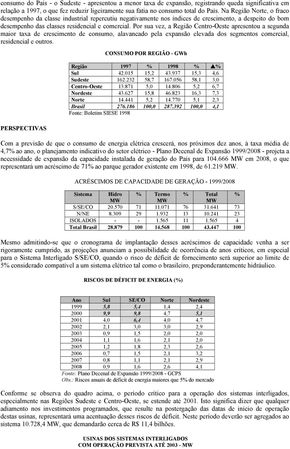 Por sua vez, a Região Centro-Oeste apresentou a segunda maior taxa de crescimento de consumo, alavancado pela expansão elevada dos segmentos comercial, residencial e outros.