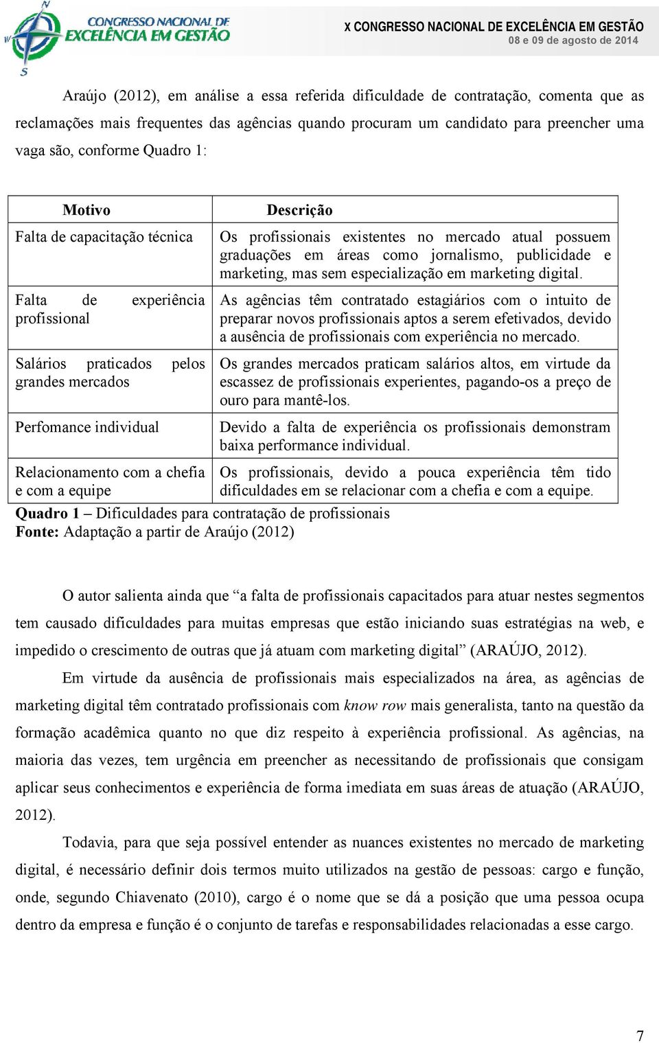 possuem graduações em áreas como jornalismo, publicidade e marketing, mas sem especialização em marketing digital.