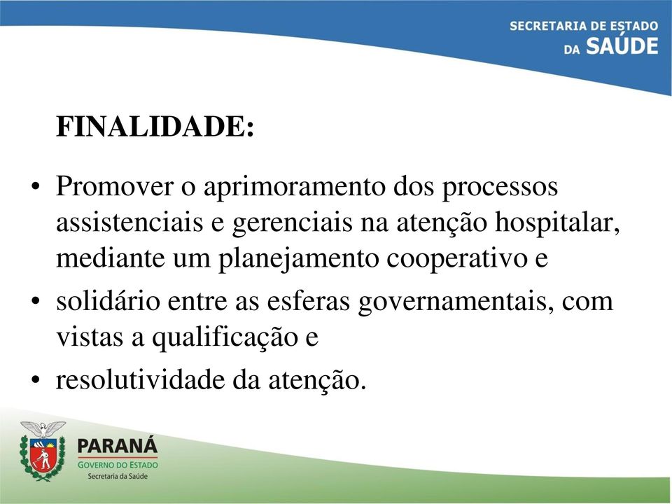 um planejamento cooperativo e solidário entre as esferas