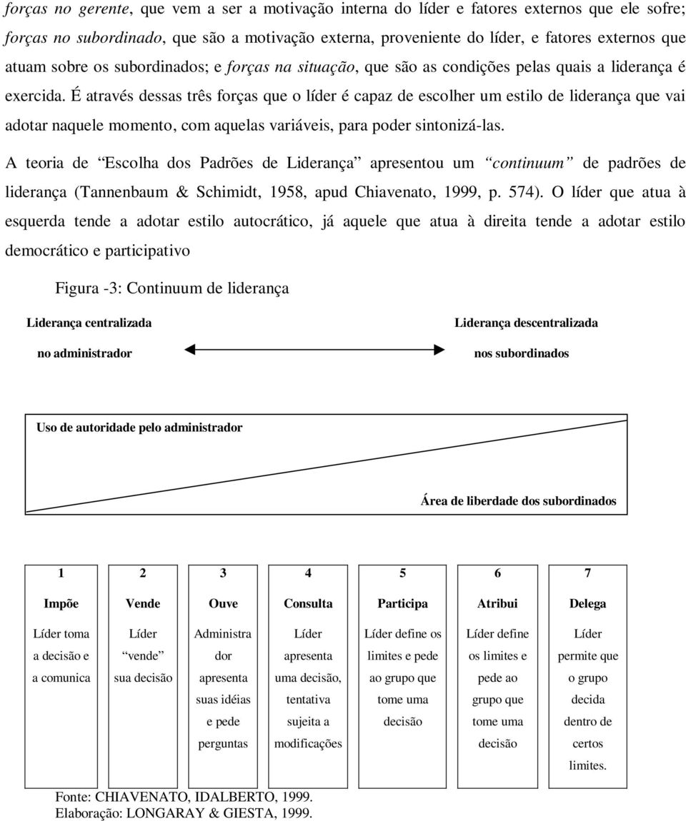 É através dessas três forças que o líder é capaz de escolher um estilo de liderança que vai adotar naquele momento, com aquelas variáveis, para poder sintonizá-las.