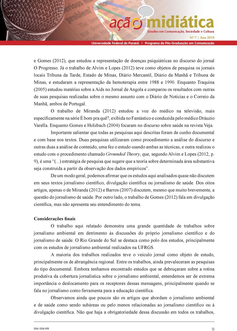 representação da hemoterapia entre 1988 e 1990.