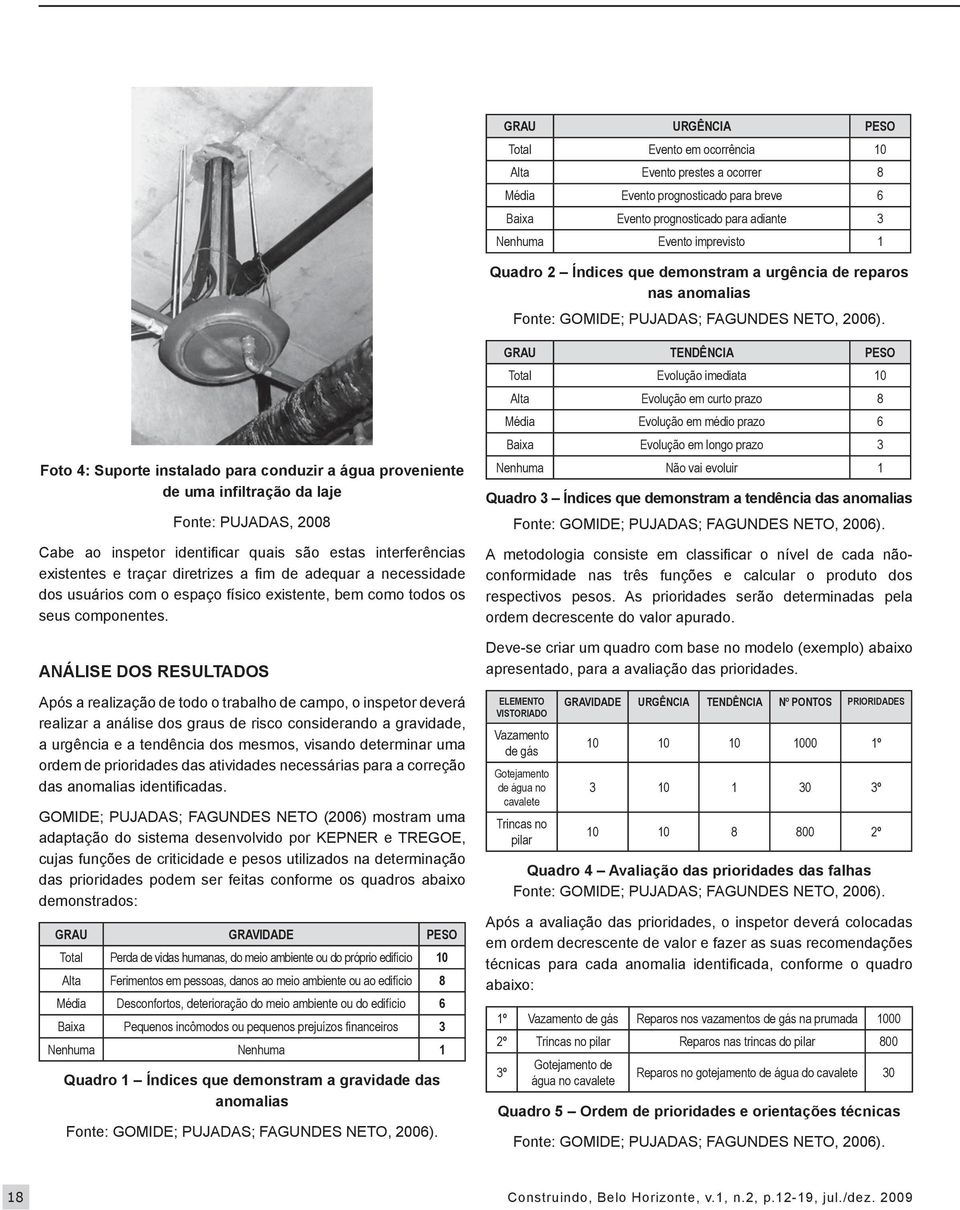 quais são estas interferências existentes e traçar diretrizes a fim de adequar a necessidade dos usuários com o espaço físico existente, bem como todos os seus componentes.