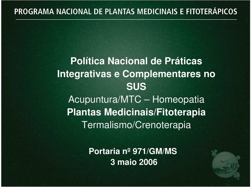 Homeopatia Plantas Medicinais/Fitoterapia