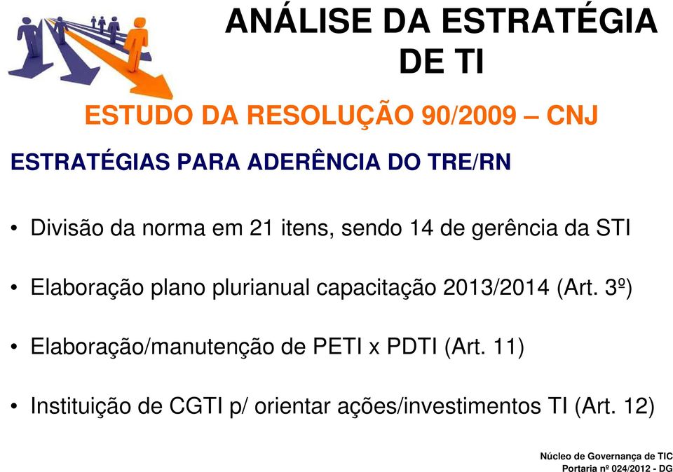 plano plurianual capacitação 2013/2014 (Art.