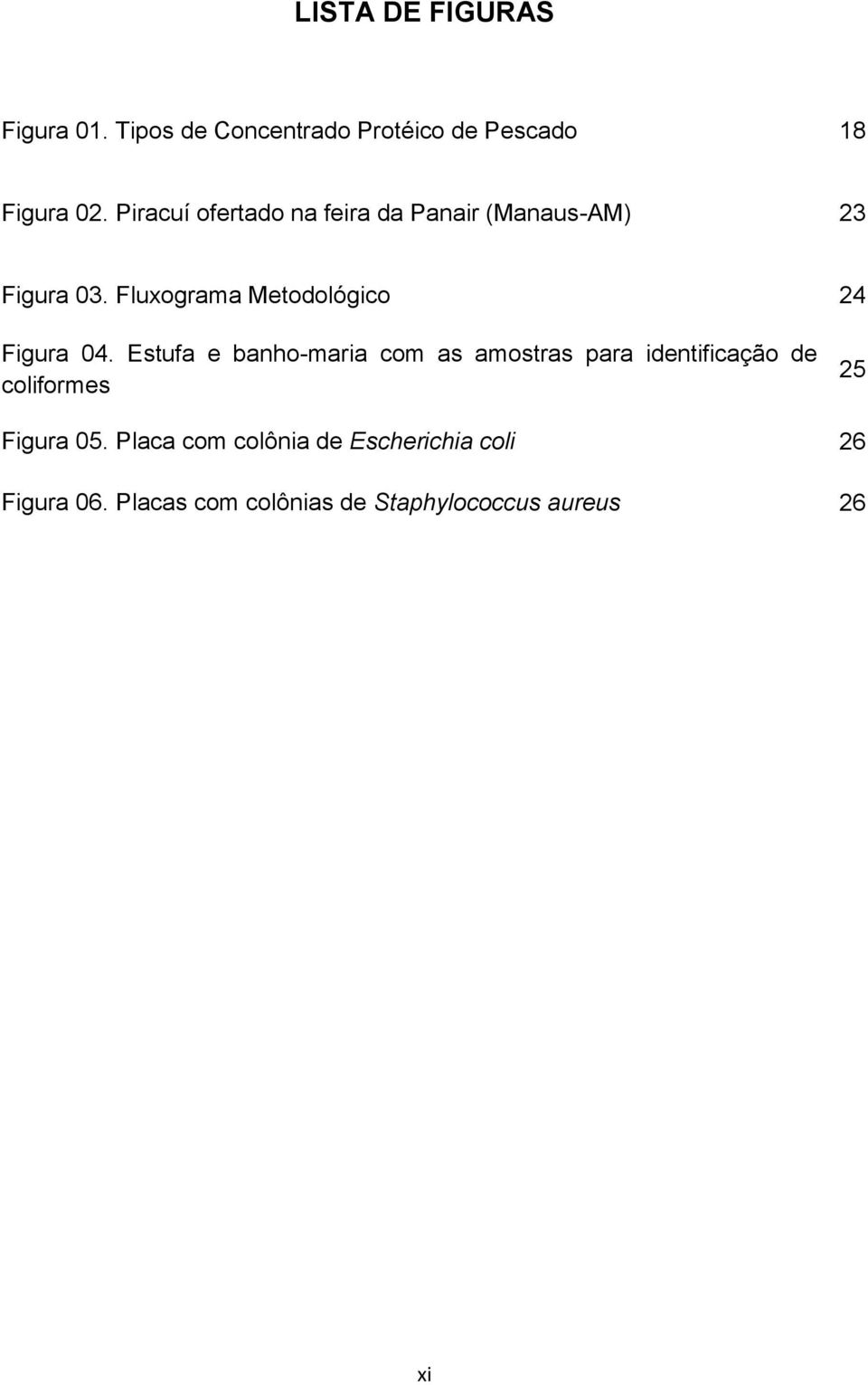 Fluxograma Metodológico 24 Figura 04.