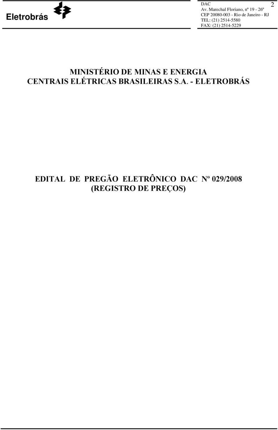 S ELÉTRICAS