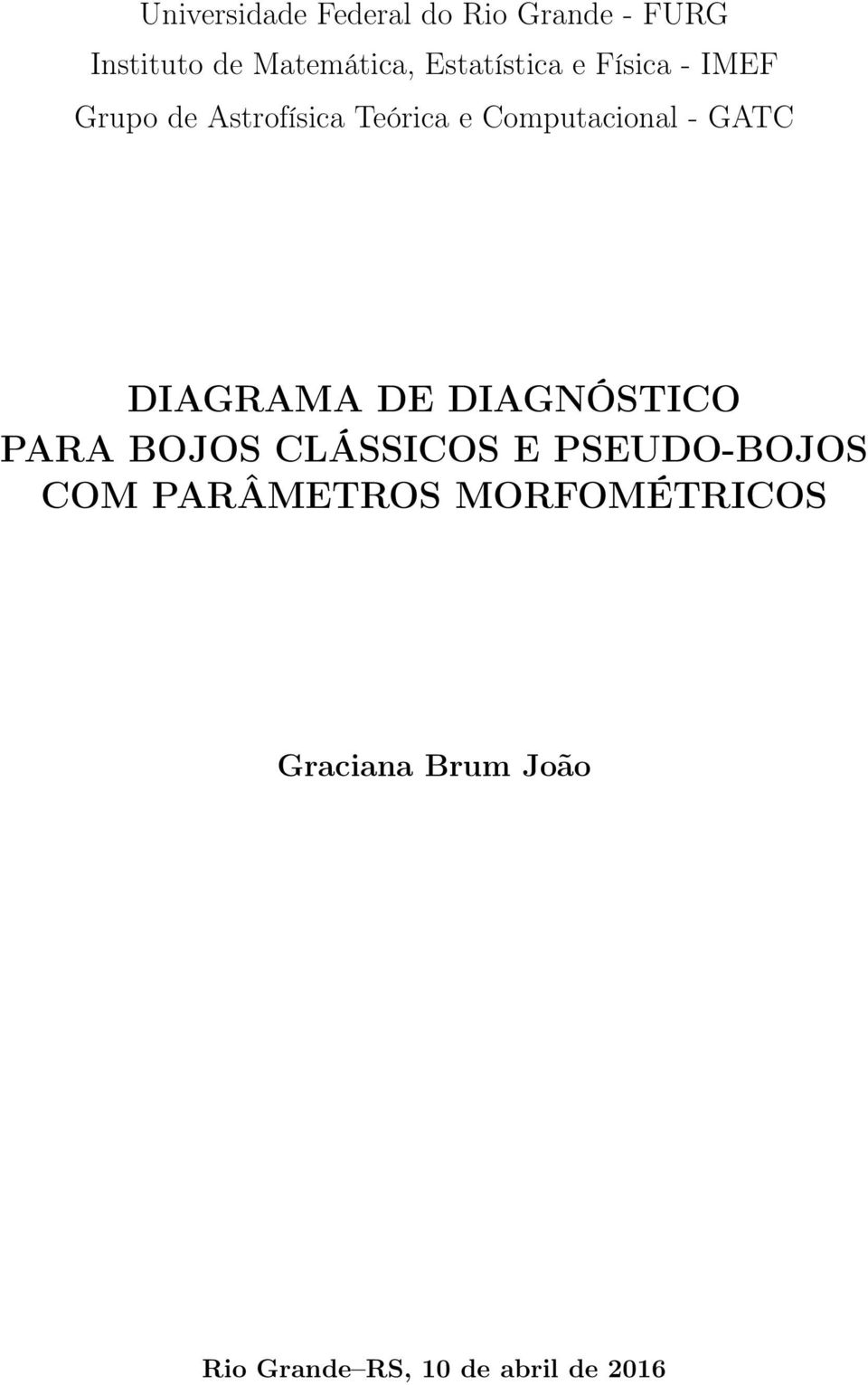 - GATC DIAGRAMA DE DIAGNÓSTICO PARA BOJOS CLÁSSICOS E PSEUDO-BOJOS COM