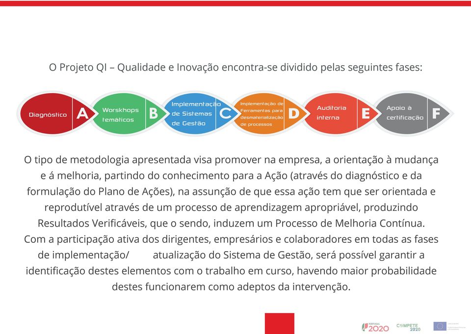 (através do diagnóstico e da formulação do Plano de Ações), na assunção de que essa ação tem que ser orientada e reprodutível através de um processo de aprendizagem apropriável, produzindo Resultados