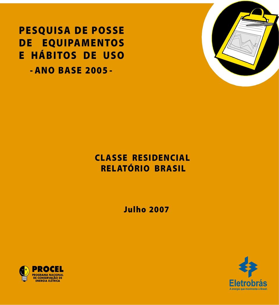 CLASSE RESIDENCIAL RELATÓRIO BRASIL