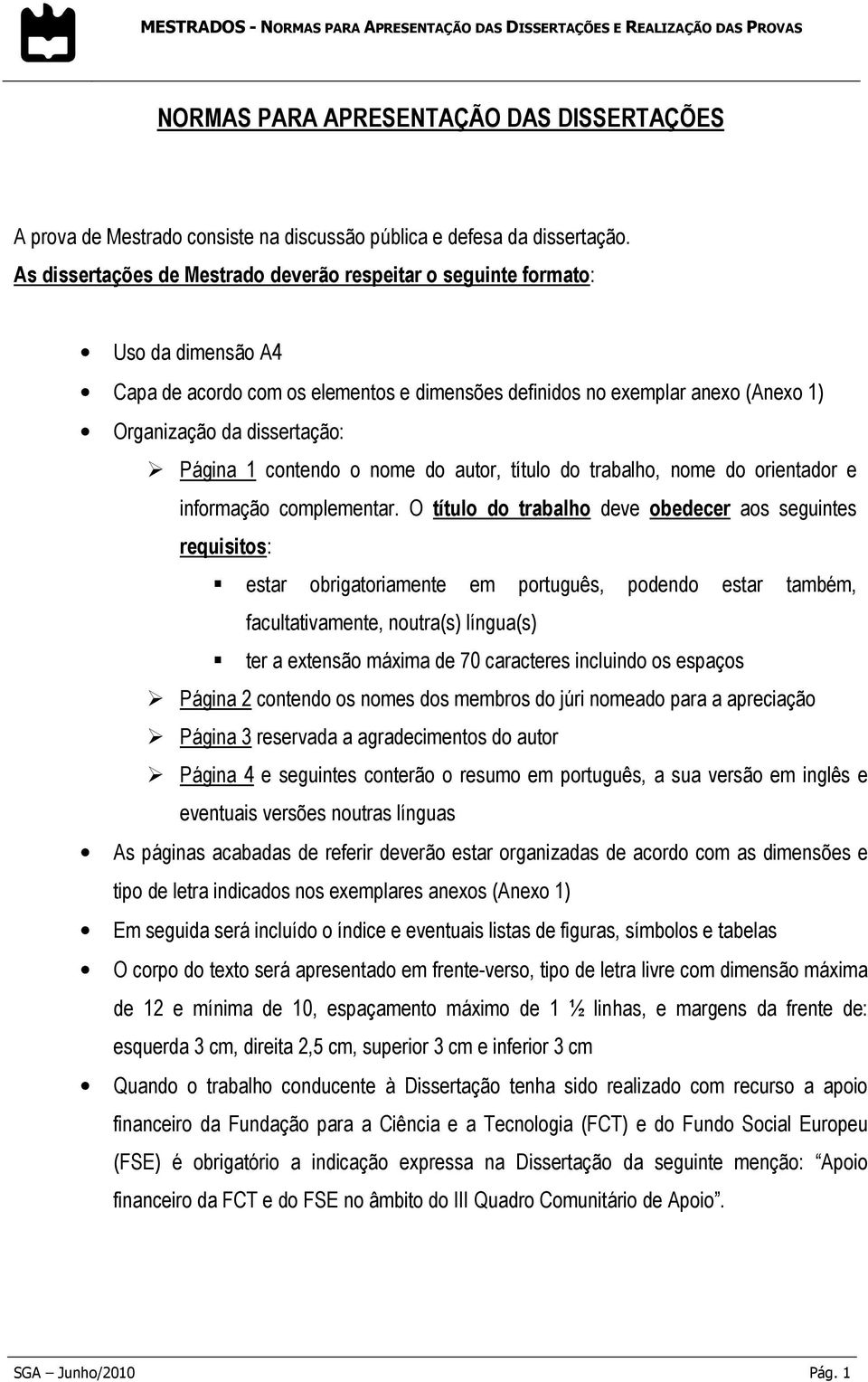 Página 1 contendo o nome do autor, título do trabalho, nome do orientador e informação complementar.