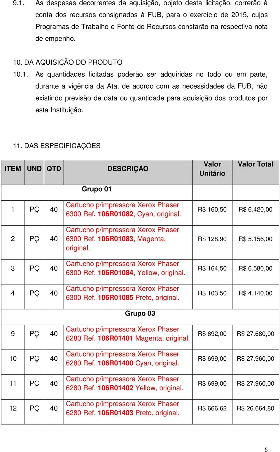 . DA AQUISIÇÃO DO PRODUTO 10