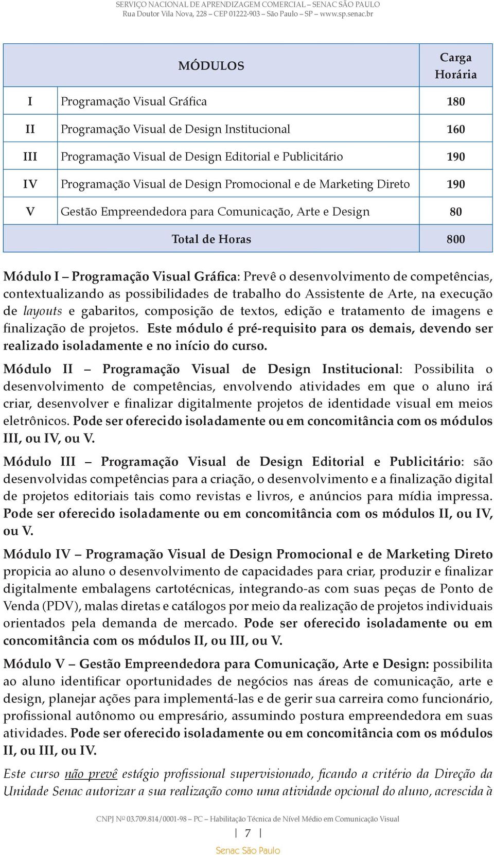 contextualizando as possibilidades de trabalho do Assistente de Arte, na execução de layouts e gabaritos, composição de textos, edição e tratamento de imagens e finalização de projetos.