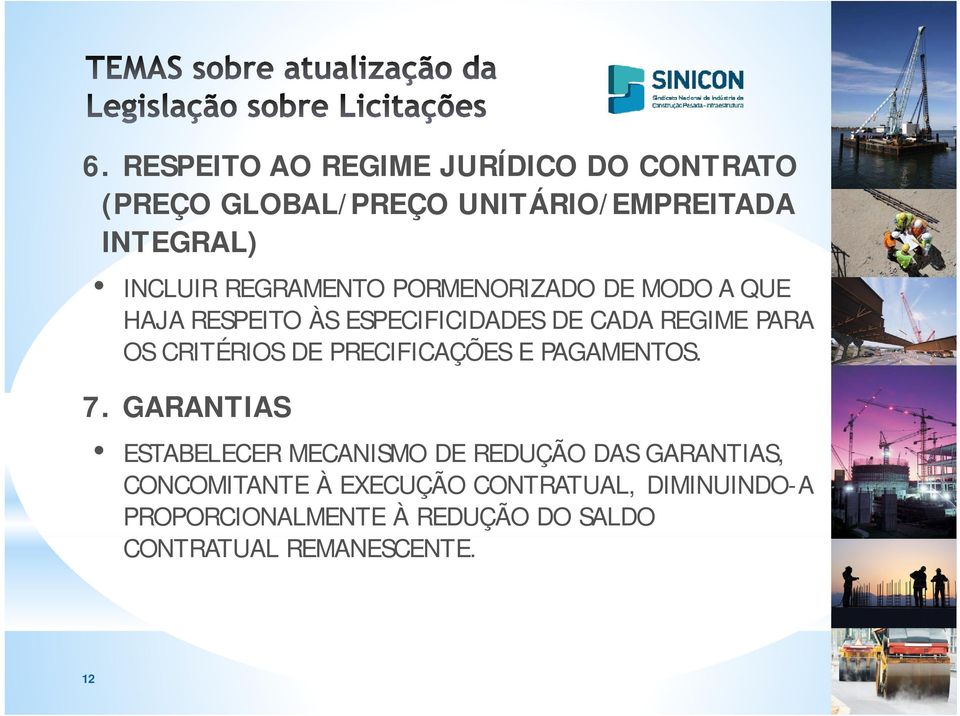 CRITÉRIOS DE PRECIFICAÇÕES E PAGAMENTOS. 7.