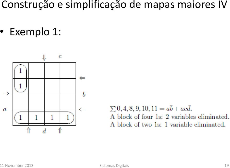 mapas maiores IV