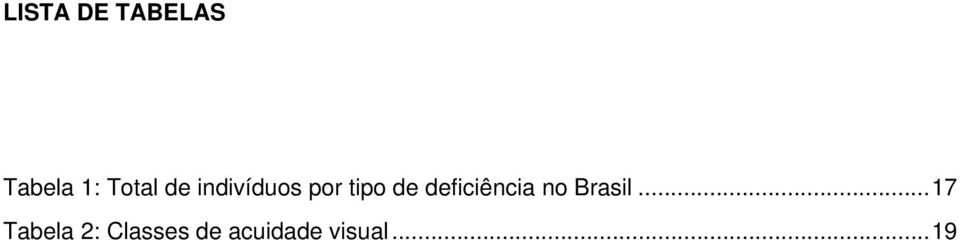 deficiência no Brasil.