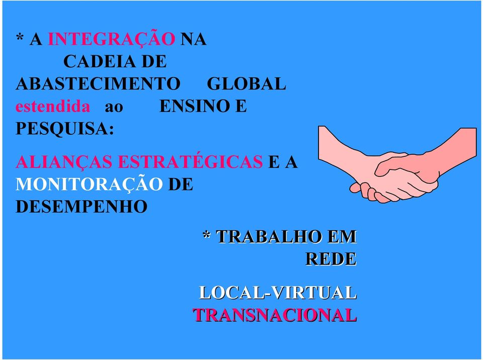 ALIANÇAS ESTRATÉGICAS E A MONITORAÇÃO DE