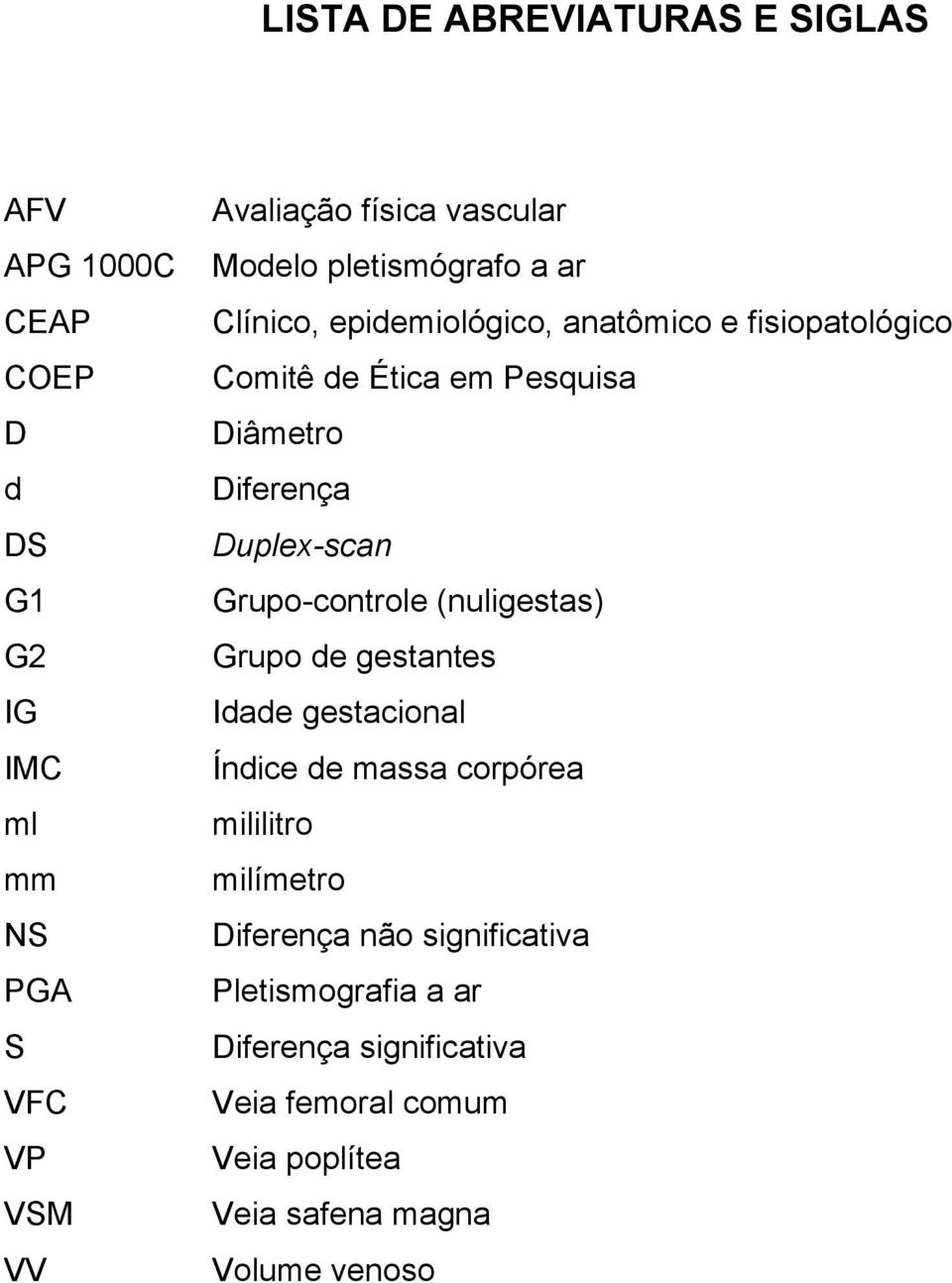 Diferença Duplex-scan Grupo-controle (nuligestas) Grupo de gestantes Idade gestacional Índice de massa corpórea mililitro