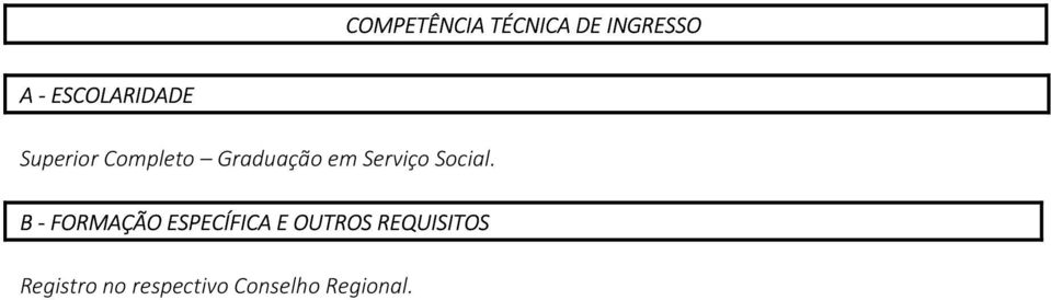 Serviço Social.