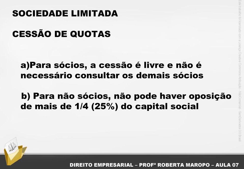 sócios b) Para não sócios, não pode haver