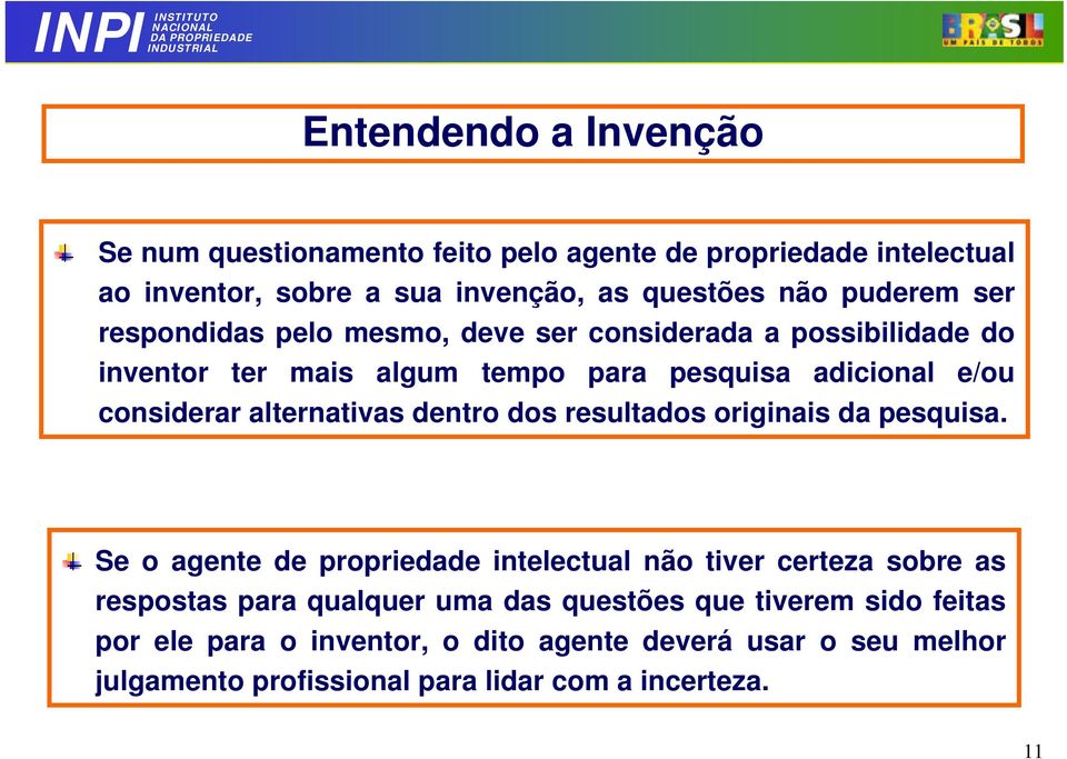 alternativas dentro dos resultados originais da pesquisa.