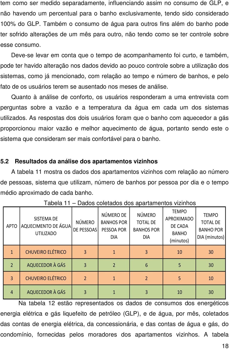 Deve-se levar em conta que o tempo de acompanhamento foi curto, e também, pode ter havido alteração nos dados devido ao pouco controle sobre a utilização dos sistemas, como já mencionado, com relação