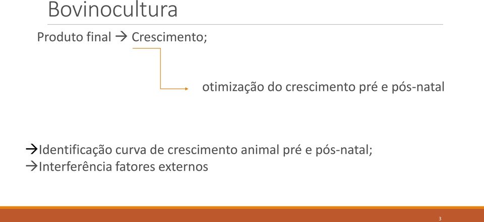 Identificação curva de crescimento animal