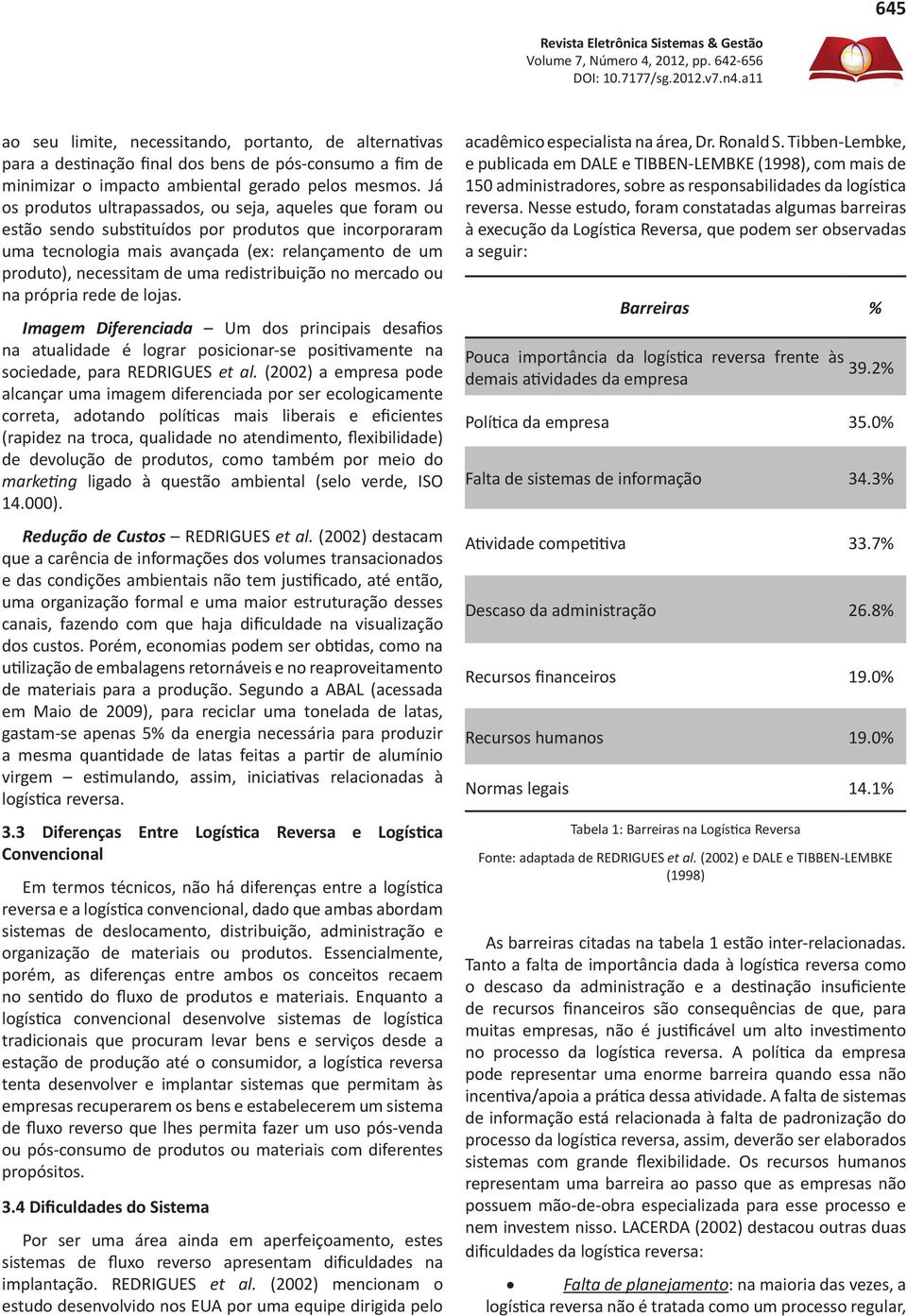 redistribuição no mercado ou na própria rede de lojas. Imagem Diferenciada Um dos principais desafios na atualidade é lograr posicionar-se positivamente na sociedade, para REDRIGUES et al.