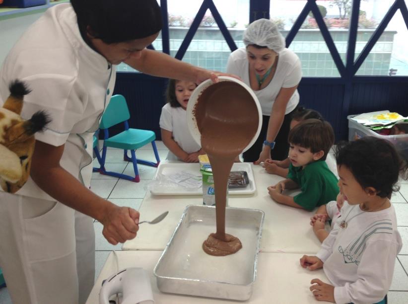 bolha, colagem, pintura, entre outros. Enfim, produzimos um piquenique cheio de invenções e construções.