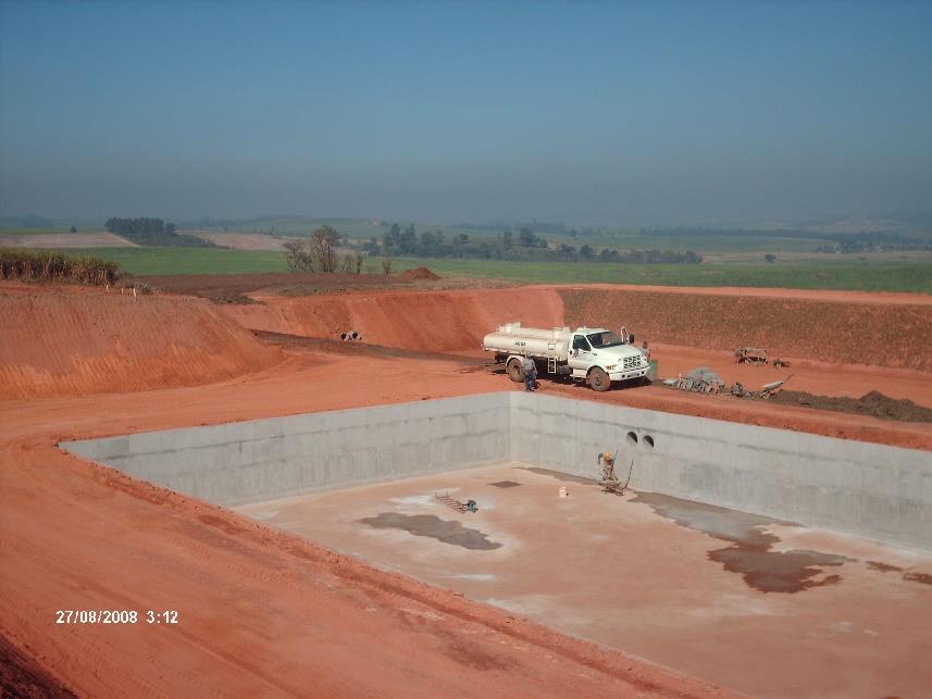 Tanque de Detenção e Infiltração Industrias