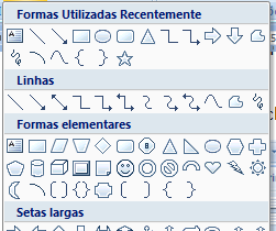 2.14 ClipArt Para adicionar um ClipArt, acede-se ao Separador Inserir> ClipArt. Surge o Painel ClipArt do lado direito. Na caixa Procurar escreve-se o que se deseja procurar e clica-se em Ir.