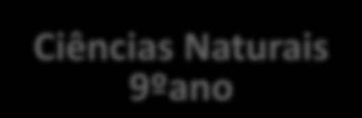 Ciências Naturais 9ºano