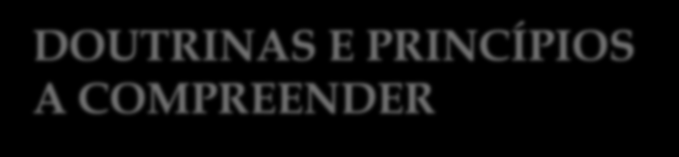 DOUTRINAS E PRINCÍPIOS A COMPREENDER A fé no Senhor Jesus Cristo é essencial para o crescimento espiritual.