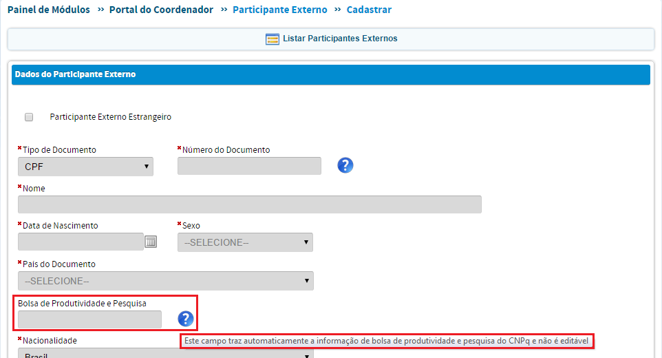 Boletim Sucupira nº 020 03 de novembro de 2015 Prezados (as) Srs. Pró-Reitores (as) e Coordenadores (as) de Programas, Informamos os recentes aprimoramentos realizados na Plataforma Sucupira.