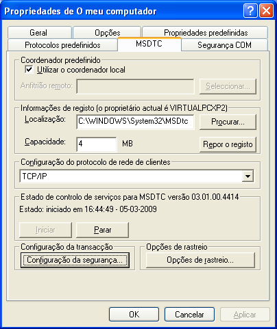 1. Se surgir um Alerta de segurança d Windws idêntic a apresentad de seguida: Alerta de segurança d Windws a. Carregar n btã Manter Blquead. ii. Expandir nde Raiz da cnsla Serviçs cmpnentes. iii.