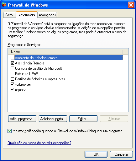 c. Carregar n btã OK. d. Fechar Serviçs cmpnentes. 2. N Servidr BD B : a. Repetir prcess especificad para Servidr BD A mas n âmbit d Servidr BD B.