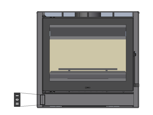 Terra Neutro Fase Ligador Interruptor 3 Pos. Termostato Resistência Ventilador Fig. 4.