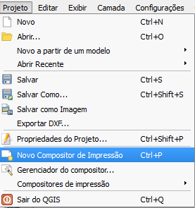 Abra o Compositor de edição, e nomeie o seu projeto, se você não nomear o programa gerará um nome.