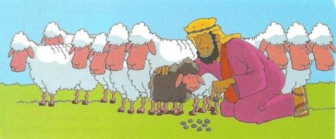Uma história muito antiga Uma história muito antiga Ao recolher o rebanho, retirava uma pedrinha do saco para cada ovelha que encontrava.